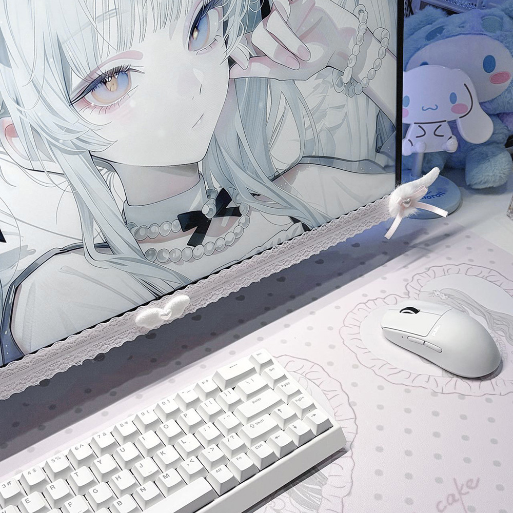 New Screen Decor White Lace Mo - огляд і ціна Office Technologies
