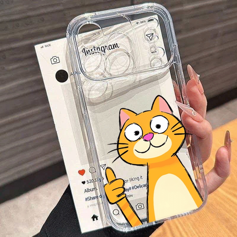 Cute Cartoon Orange Cat Phone  - огляд і ціна Receipt Printer Thermal